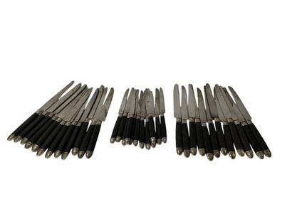 Set comprising: twenty-four large knives...