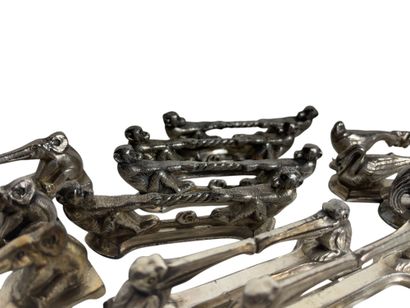 Twenty-six different knife holders, including...