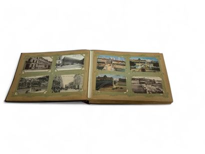 Album of old postcards on the theme of cities...