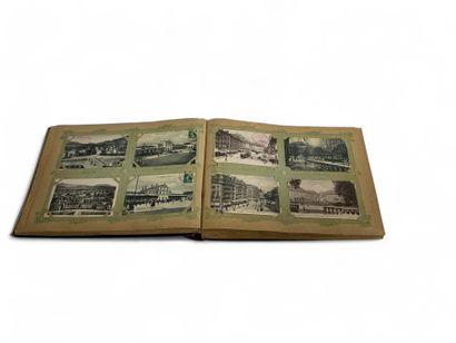 Album of old postcards on the theme of cities...