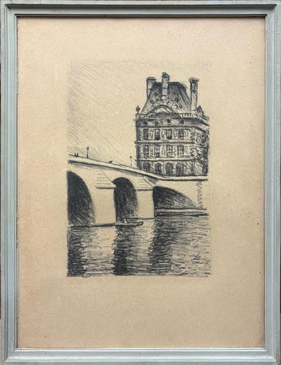 French School
The Carrousel Bridge 
Black...