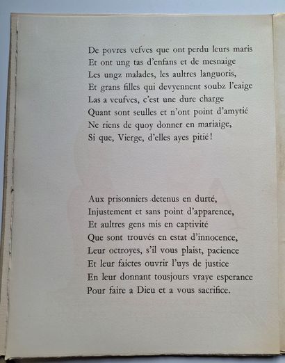 André FOUGERON (1913-1998)
Martial d'AUVERGNE...