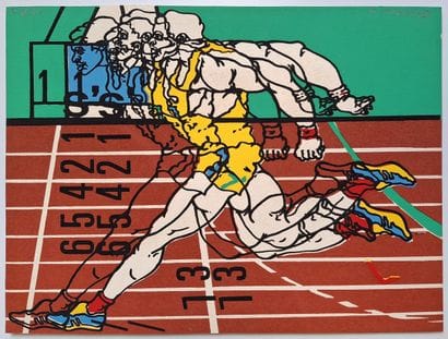 Carmelo CARRA (born 1945)
Runner, 1972
Silkscreen...