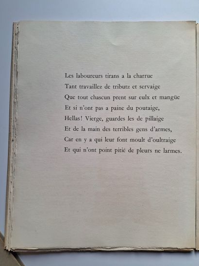 André FOUGERON (1913-1998)
Martial d'AUVERGNE...