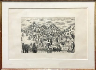 Romley CUCA
Woodland station
Etching on paper...