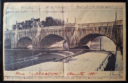CHRISTO (1935-2020), after
Pour Libération...