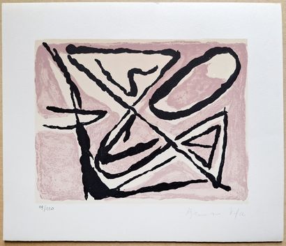 Bram Van Velde (1895 - 1981) 
Composition...