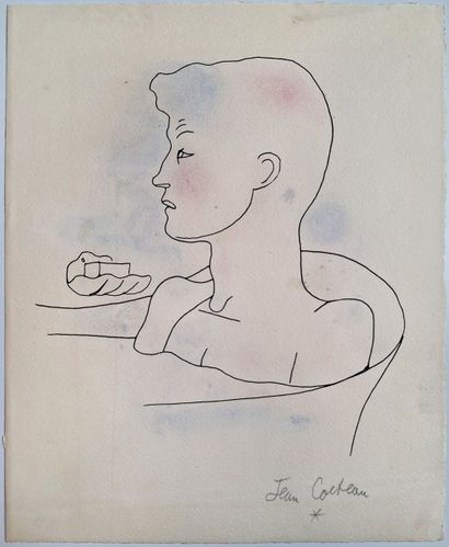 Jean COCTEAU (1889-1963)
Young man in his...