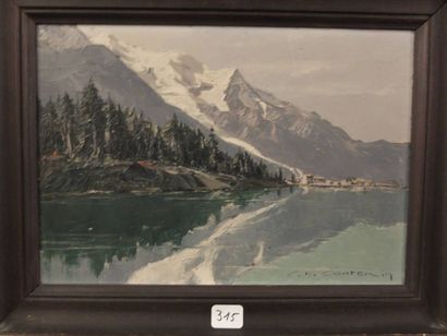 CONTENCIN Charles- Henri 1898-1955
Le Lac...