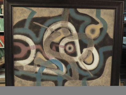 VILLERS A.
Composition abstraite Acrylique...