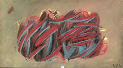STROËBEL Edgar 1909-2001
Composition abstraite...