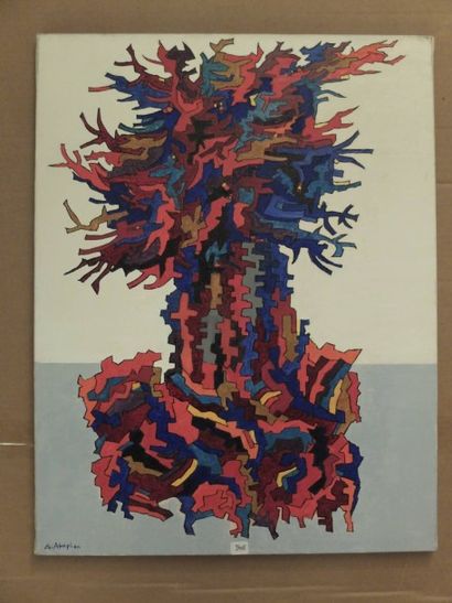 AGOPIAN George (1912-?)
Arbre sacré Huile...