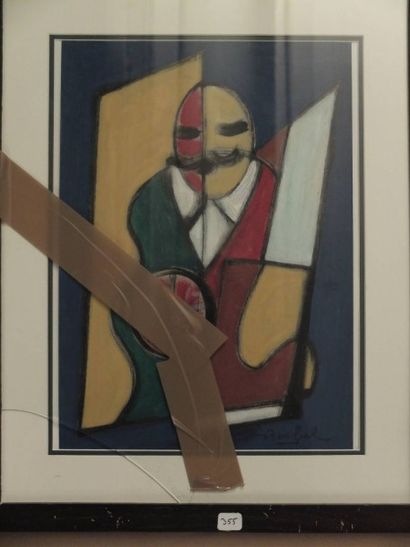 STOEBEL Edgar (1909-2001)
Composition au...