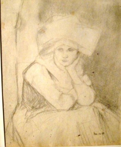 DAGNAN-BOUVERET Pascal Adolphe Jean (1852-1929)
Etude...