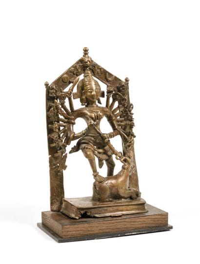 Durga Mahishasuramardini
Inde circa XVIIe-XVIIIe...