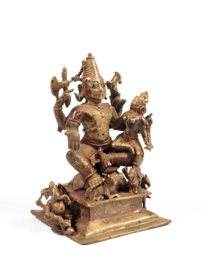 Uma Maheshvara
Inde occidentale circa XVe-XVIe...