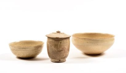 Lot de trois pièces
Vietnam XIIIe-XIVe siècle
•...
