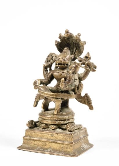 Narasimha et Lakshmi
Inde méridionale circa...
