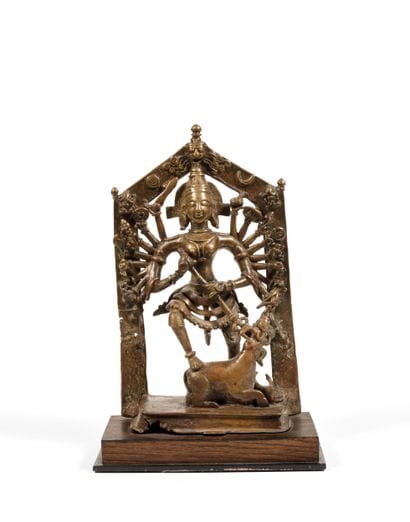 Durga Mahishasuramardini
Inde circa XVIIe-XVIIIe...