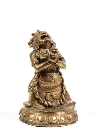 Vajradaka
Tibet. circa XVe-XVIe siècle
Alliage...