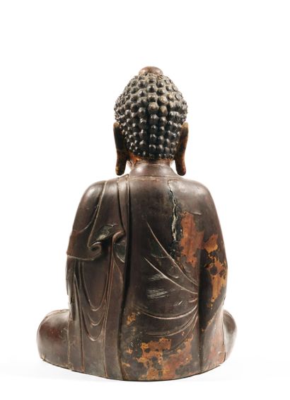 Buddha
Vietnam ca XIXe siècle
Bois laqué....