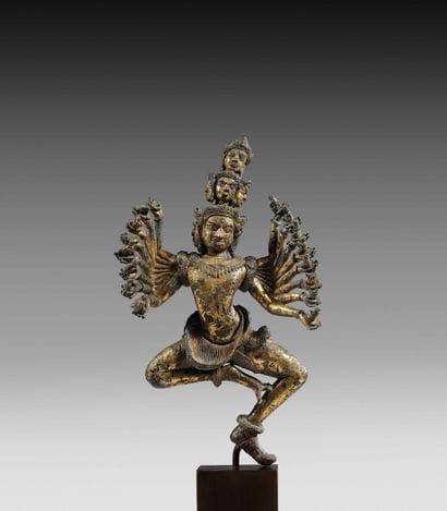 Hevajra
Art Khmer, seconde moitié du XIIe...