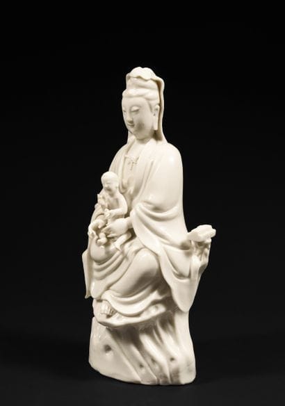 Guanyin
Chine, Fujian, fours de Dehua
Dynastie...