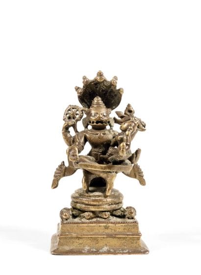 Narasimha et Lakshmi
Inde méridionale circa...