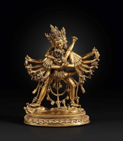 Chakrasamvara
Tibet XVe siècle
Attribuable...