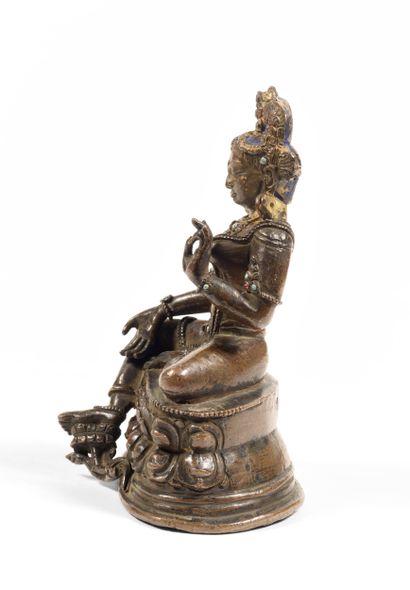 Tara verte. (Shyama Tara / sgrol jang)
Chine...