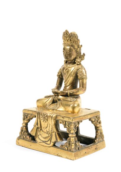 Amitayus
Chine, époque Qianlong,
seconde...