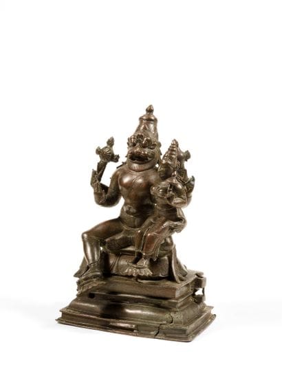 Narasimha et Lakshmi
Inde méridionale circa...