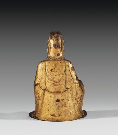 Guanyin
Chine circa XVIIe siècle
Alliage...
