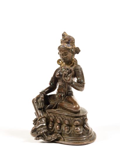 Tara verte. (Shyama Tara / sgrol jang)
Chine...