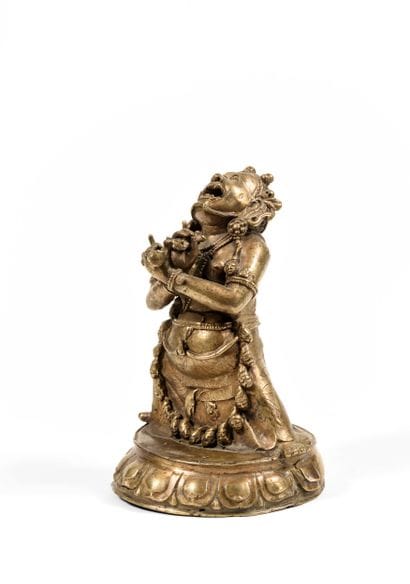 Vajradaka
Tibet. circa XVe-XVIe siècle
Alliage...