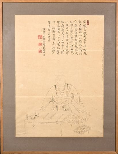 Portrait
Japon (situé à Osaka en 1940)
Encre...