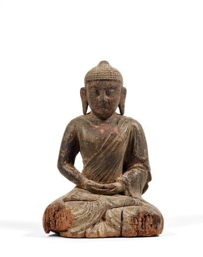 Amitabha
Chine circa XIVe-XVe siècle
Bois...