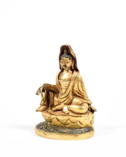 Guanyin
Chine circa XVIIIe siècle
Alliage...