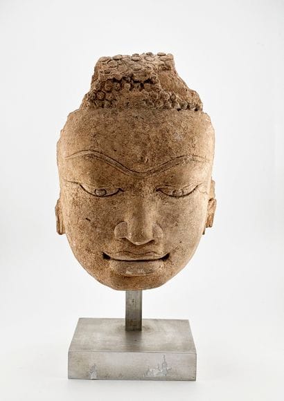 Tête de Buddha
Thaïlande circa VIIe- IXe...