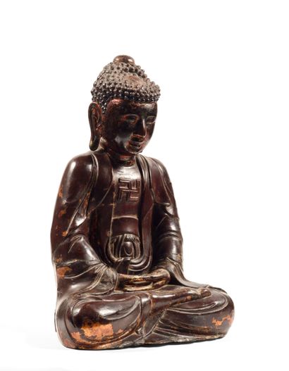 Buddha
Vietnam ca XIXe siècle
Bois laqué....