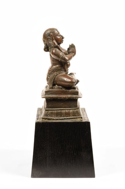 Ramanuja
Inde méridionale circa XVIIe siècle
Alliage...