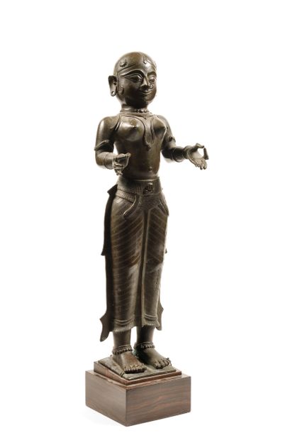 Radha
Inde orientale circa XIXe siècle
Alliage...
