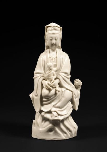 Guanyin
Chine, Fujian, fours de Dehua
Dynastie...