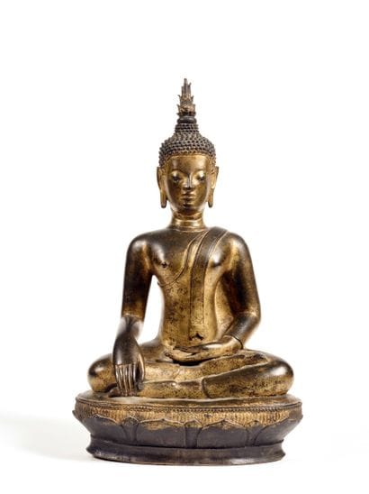 Buddha
Laos circa XVIe-XVIIe siècle
Alliage...