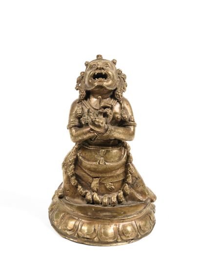 Vajradaka
Tibet. circa XVe-XVIe siècle
Alliage...