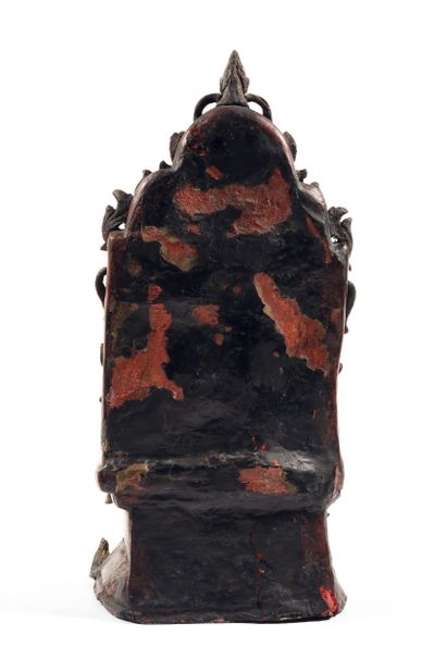 Buddha
Thaïlande circa XIXe siècle
Bois laqué...