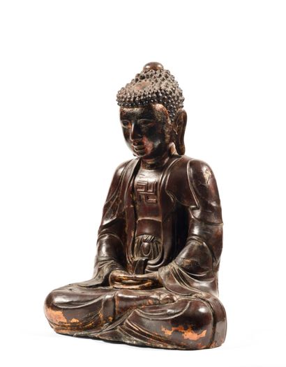 Buddha
Vietnam ca XIXe siècle
Bois laqué....
