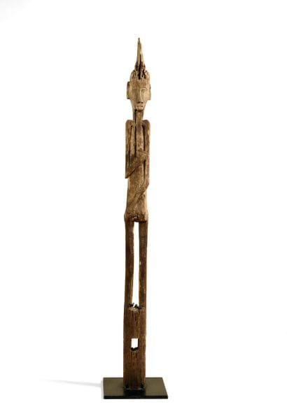 Statue d’ancêtre
« Patung Pagar » Dayak Tunjung
Bornéo...