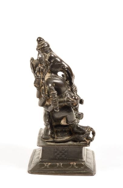 Mahaganapati et sa compagne
Inde circa XVIIe-XVIIIe...