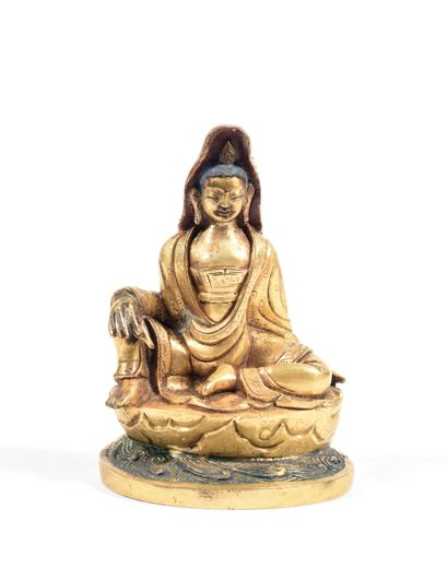 Guanyin
Chine circa XVIIIe siècle
Alliage...